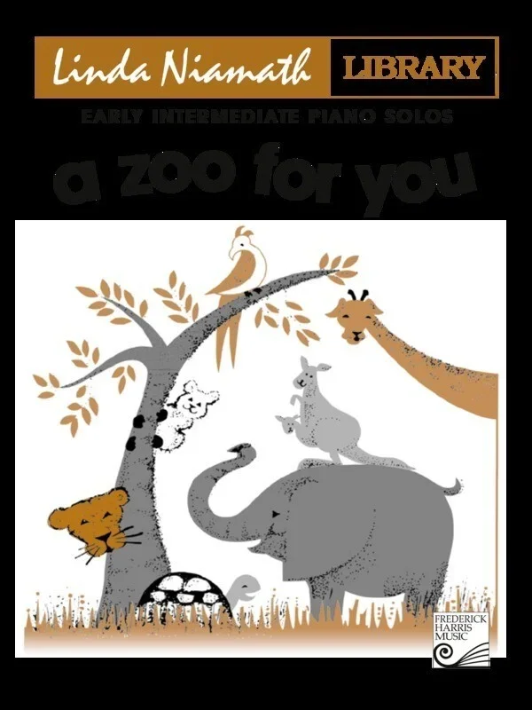 Niamath – A Zoo For You For Piano (Softcover Book)