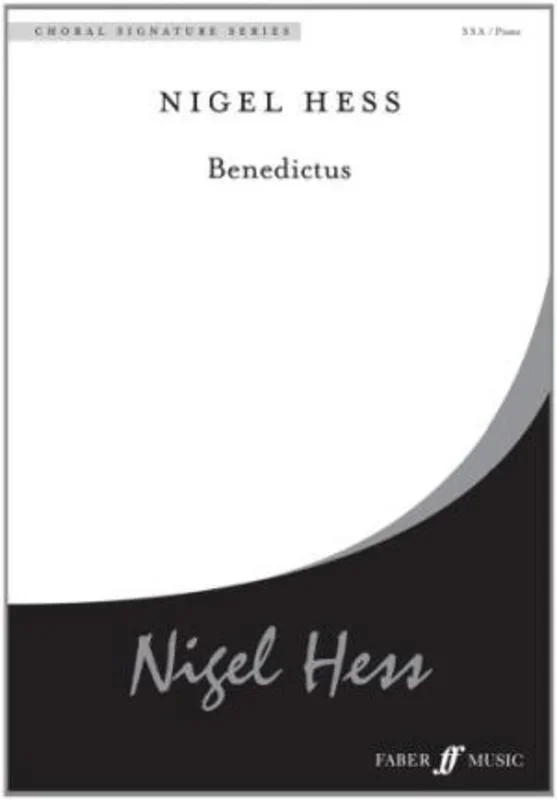 Nigel Hess – Benedictus SSA (Octavo) Book