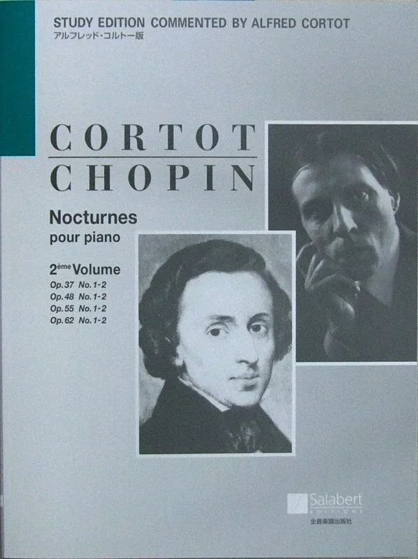 Nocturnes Book 2 Ed Cortot English Text Piano