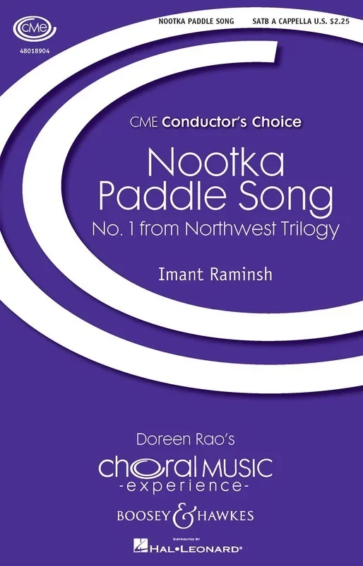 Nootka Paddle Song SATB A Cappella (Octavo)