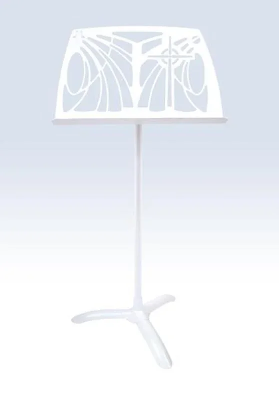 Noteworthy Celtic Cross White Music Stand