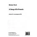 Novello A Song of Saint Francis SSA Composed by Michael Hurd Standard
