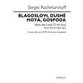 Novello Blagoslovi, Dushe Moya, Gospoda (Bless the Lord, O My Soul) SATB a cappella by Sergei Rachmaninoff Standard