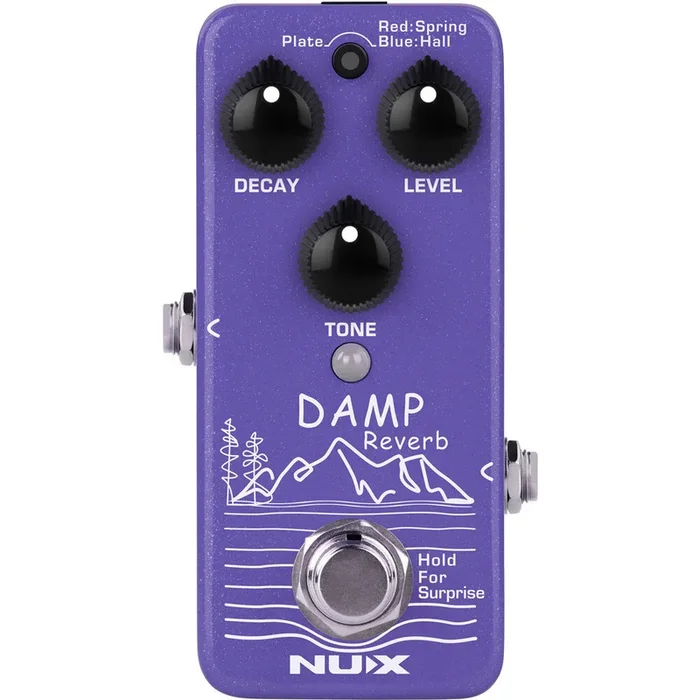 NUX Mini Core Series “Damp ” 3-Mode Reverb Effects Pedal