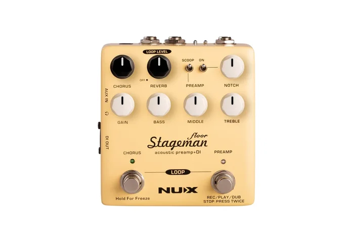 NuX Stageman Floor Acoustic Pre-Amp & DI