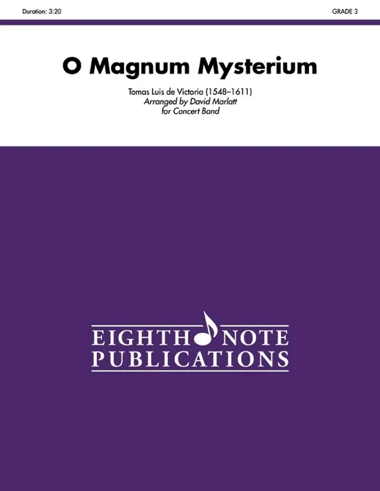 O Magnum Mysterium Concert Band Gr 3