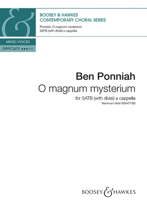O Magnum Mysterium Satb Divisi A Cappella Octavo
