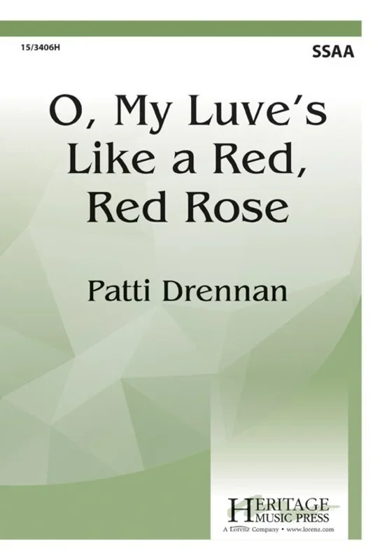 O My Luves Like A Red Red Rose SSAA (Octavo)