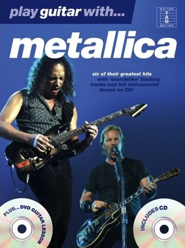 O/P Play Guitar With Metallica Vol 1 Book/CDDVD Book