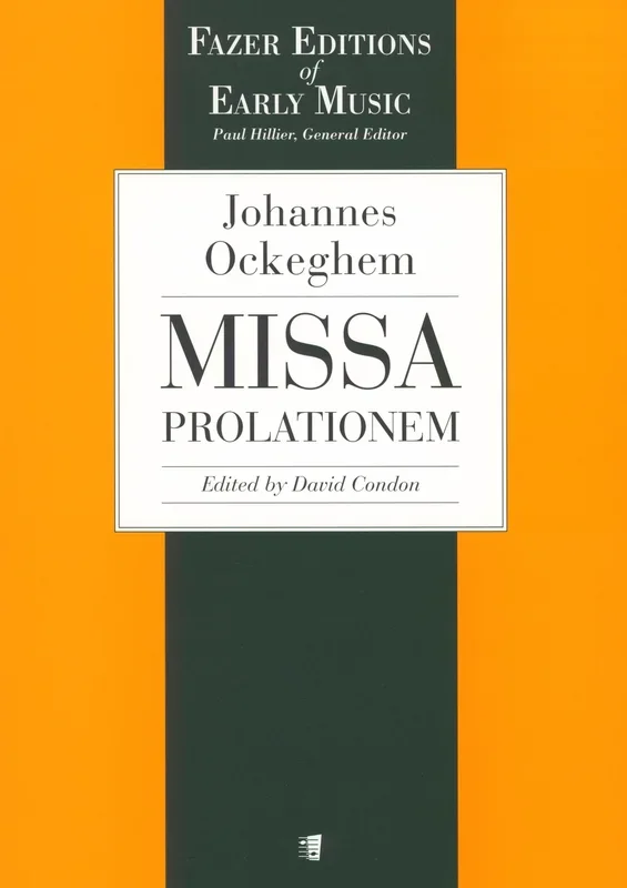 Ockeghem: Missa Prolationem