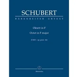 Octet in F major, D 803 – Study Score