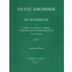 Octet-Partita in B-flat Major, Op. 67 – Score and Parts
