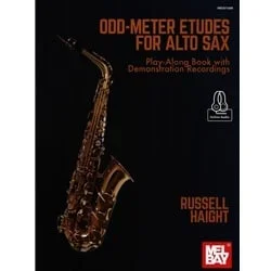 Odd-Meter Etudes for Alto Sax (Bk/Audio) – Jazz Method