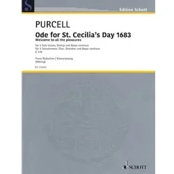 Ode for St. Cecilia’s Day 1683 – Vocal Score
