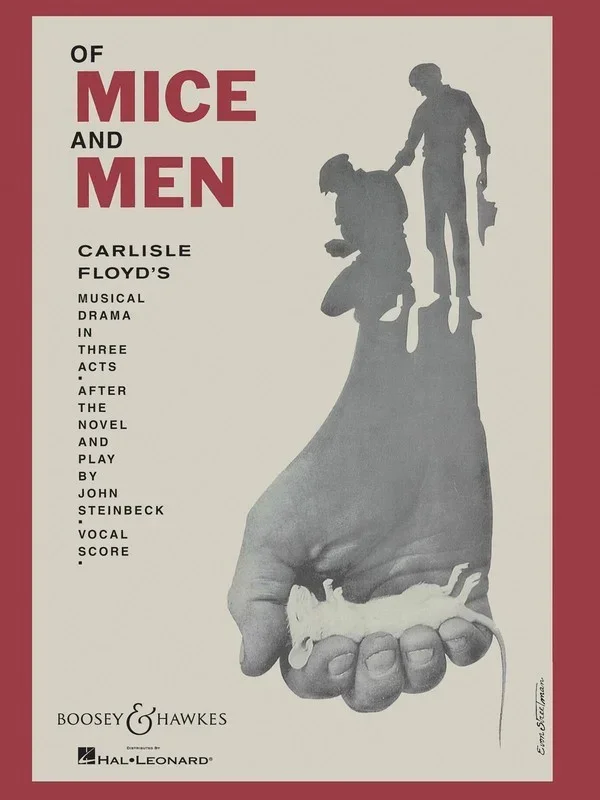 Of Mice An Vocal Score Book