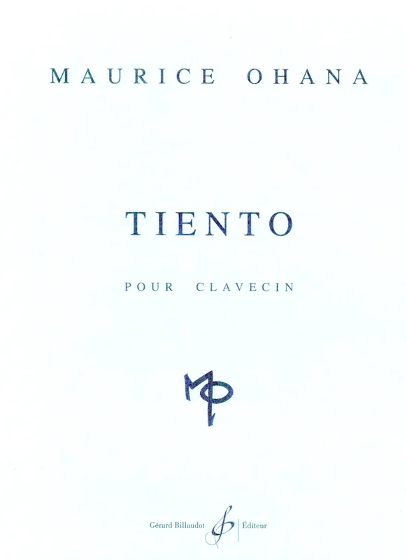 Ohana: Tiento (arr. for harpsichord)