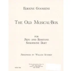 Old Musical Box, The – Alto and Baritone Sax Duet