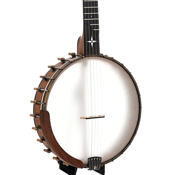 Ome Wizard 12″ Walnut Open Back Banjo (2020)