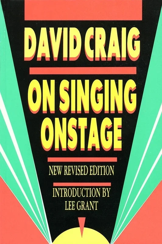 On Singing Onstage By David Craig (Softcover Book)