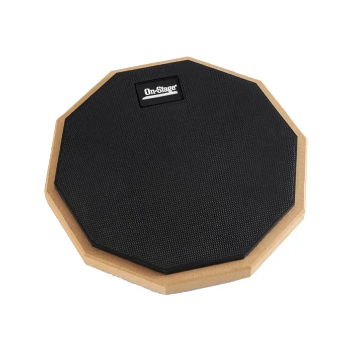 On Stage 8″ Hexagonal Drum Practice Pad in Grey