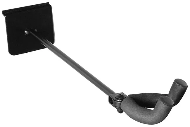 On Stage Adjustable Guitar Hanger for Slatwall