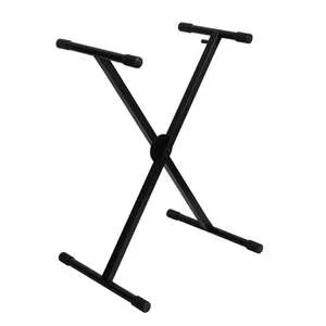 On-Stage Stands KS7290 ERGO-LOK Single-X Keyboard Stand with Welded Construction
