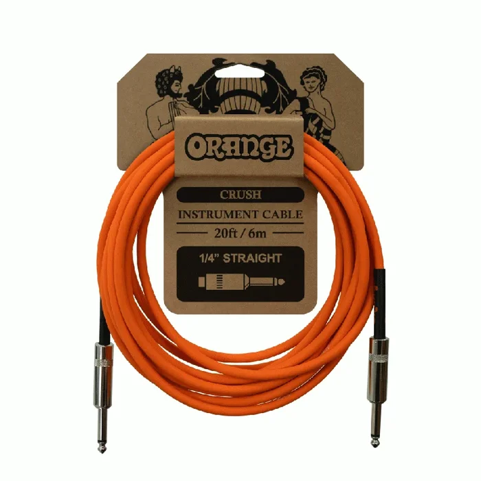 Orange CA036 Crush Guitar Cable 6m (20ft) Instrument Lead