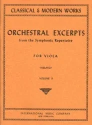 Orchestral Excerpts, Vol. 2 – Viola