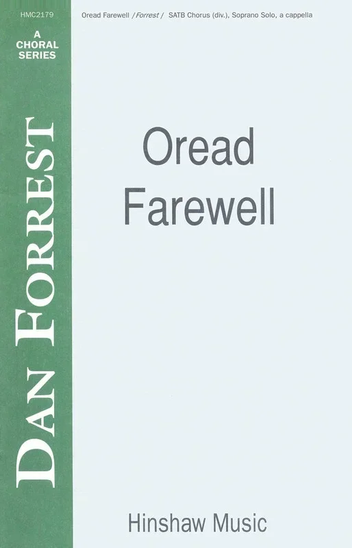 Oread Farewell SATB Divisi A Cappella (Octavo)