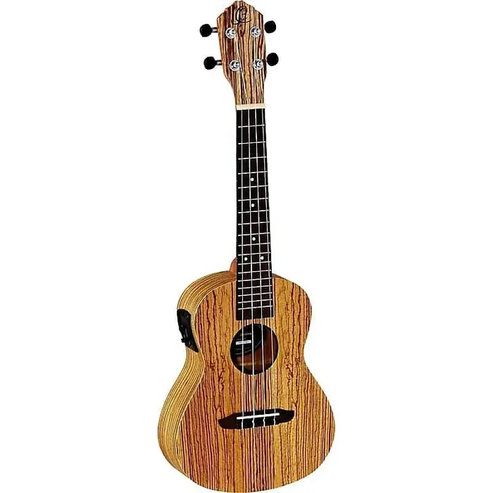 Ortega Guitars RFU11ZE Timber Series Concert Ukulele in Satin Zebrawood