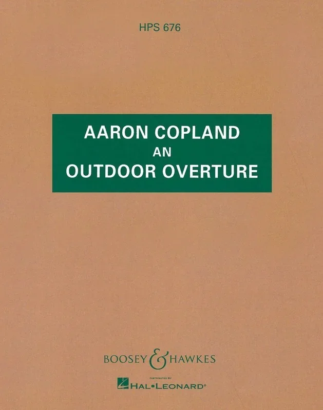 Outdoor Overture Study Score Book