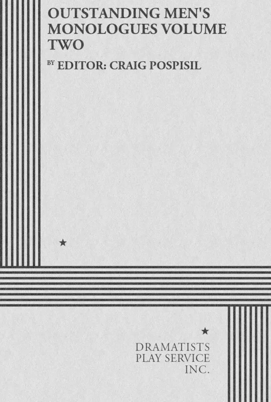 Outstanding Mens Monologues Vol Two (Play) Book