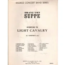 Overture to Light Cavalry – Concert Band