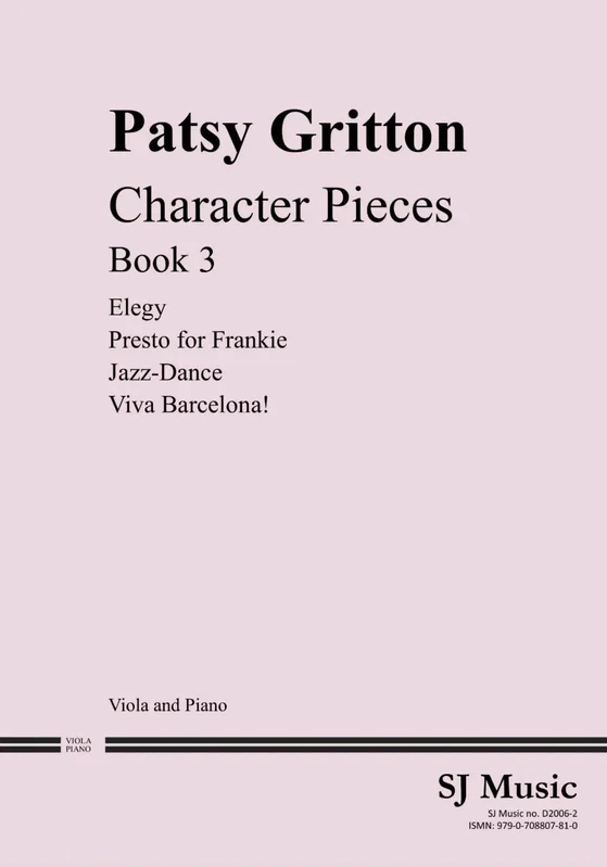 Pa. Gritton: Character Pieces – Book 3