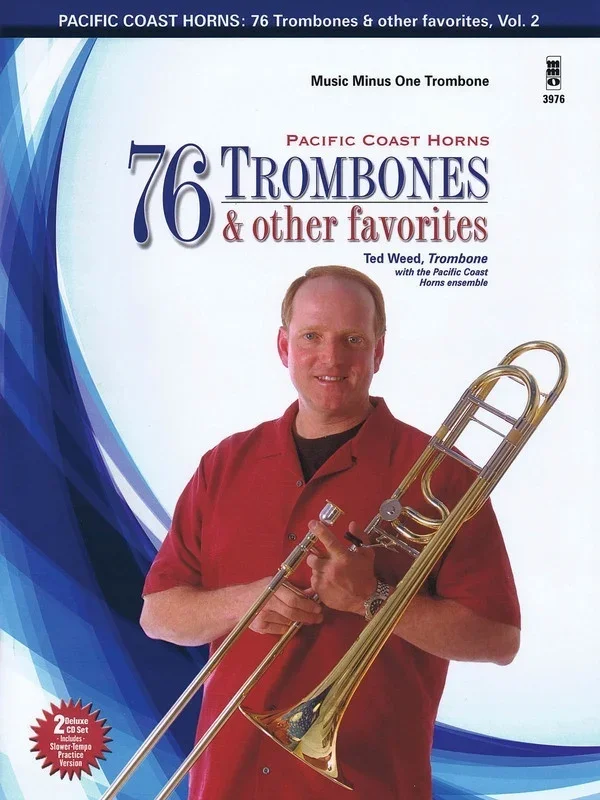 Pacific Coast Horns 76 Trombones and Others V2 Trombone Book/CD (Softcover Book/CD)