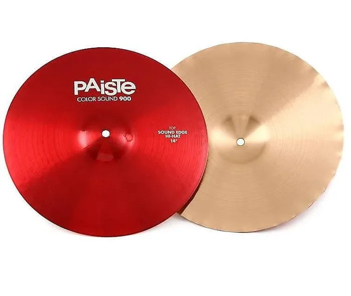 Paiste 14 ” Color Sound 900 Red Sound Edge Hi-Hat (Top) Cymbal *IN STOCK*