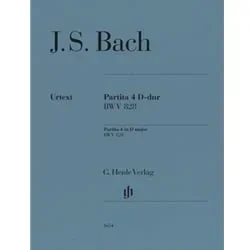Partita No. 4 in D Major, BWV 829 (With Fingering) – Piano
