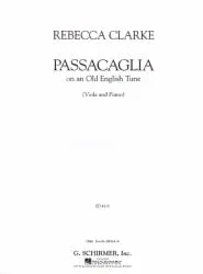 Passacaglia on an Old English Tune – Viola and Piano