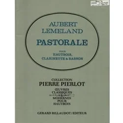 Pastorale – Oboe, Clarinet, and Bassoon