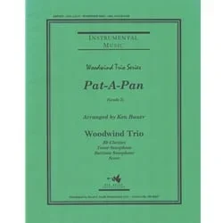 Pat-A-Pan – Clarinet, Tenor Sax, and Bari Sax