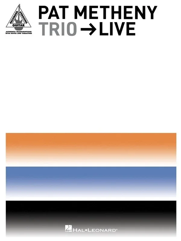 Pat Metheny Trio Live Guitar TAB (Softcover Book)