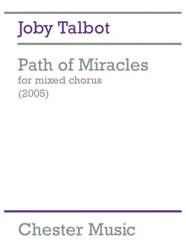 Path Of Miracles Vocal Score
