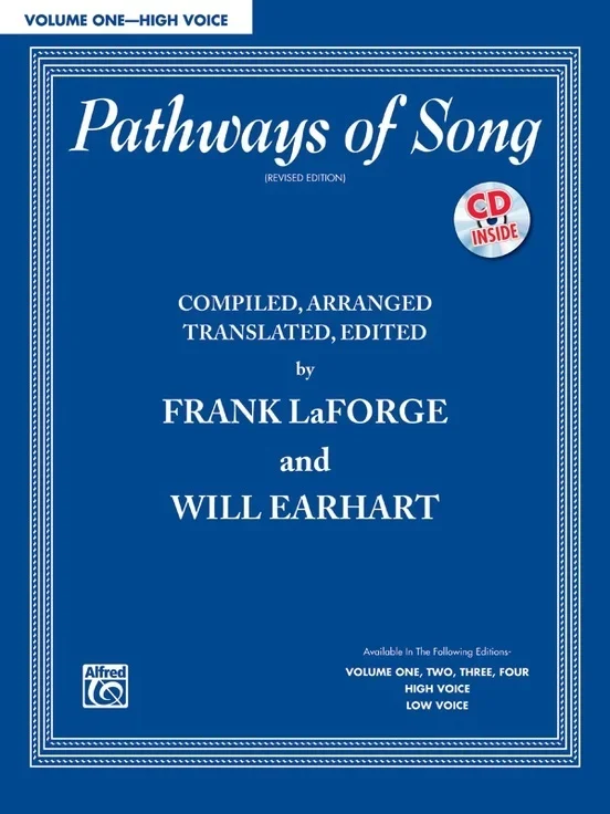 Pathways Of Song Volume 1 Book/CD High