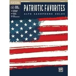 Patriotic Favorites – Saxophone (Book and Audio)