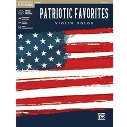 Patriotic Favorites – Violin (Book and Audio)