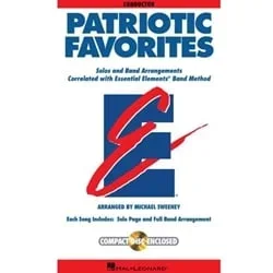 Patriotic Favorites: Essential Elements Band Folio – Conductor Book with CD