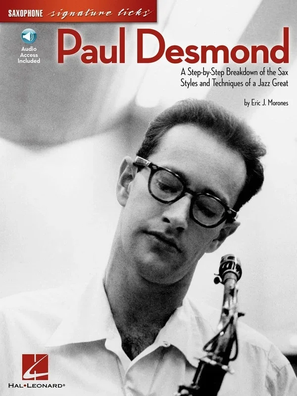 Paul Desmond Sig Licks Saxophone Book/CD (Softcover Book/CD)