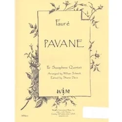 Pavane – Saxophone Quintet (SATTB)