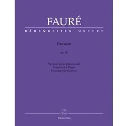 Pavane, Op. 50 – Piano