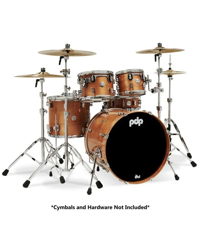 PDP Concept Exotic 5-piece Shell Pack – Honey Mahogany